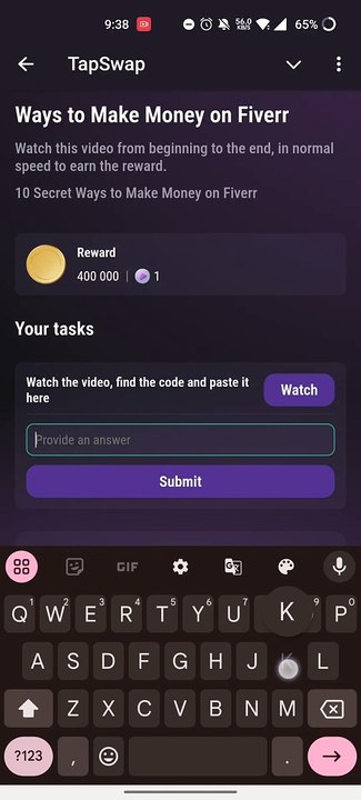 Ways to Make Money on Fiverr ! Tapswap Code ! 10 Secret Ways to Make Money on Fiverr