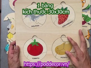 Đồ chơi phát triển tư duy logic cho trẻ em