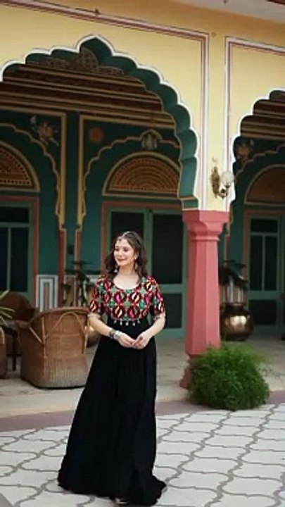 Navaratri special anarkali kurti