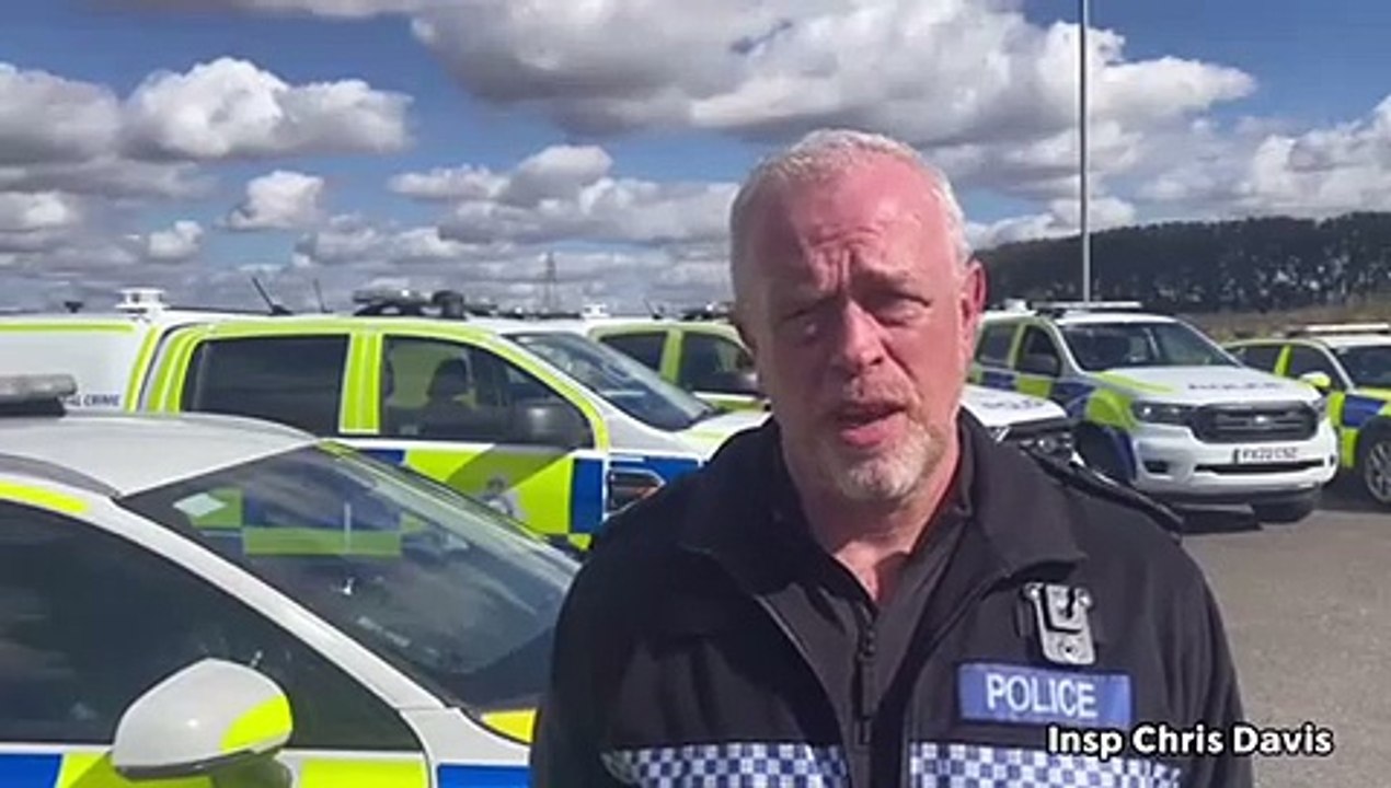 Hare coursing patrol in Lincolnshire
