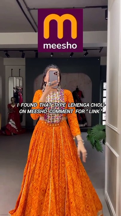 Navaratri special Outfit design on Meesho