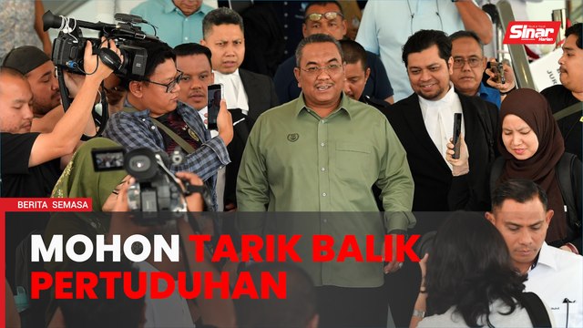 Sanusi mohon tarik balik pertuduhan menghasut