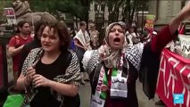 Des milliers de personnes manifestent à New York avant le discours de Netanyahu à l'ONU