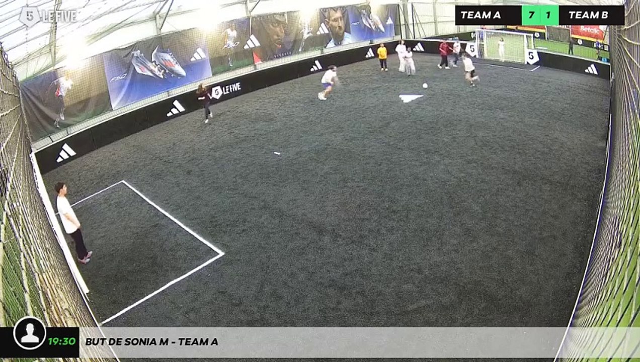 But de Sonia M - Team A