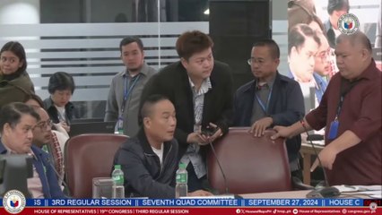 Oath taking of Michael Yang is administered at House