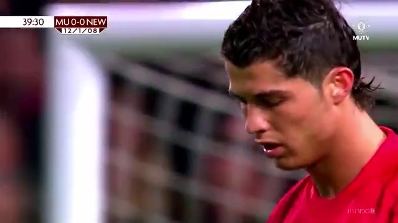 The First HATTRICK Cristiano Ronaldo Scored For Manchester United