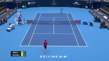 Pékin - Monfils s’incline face à Medvedev