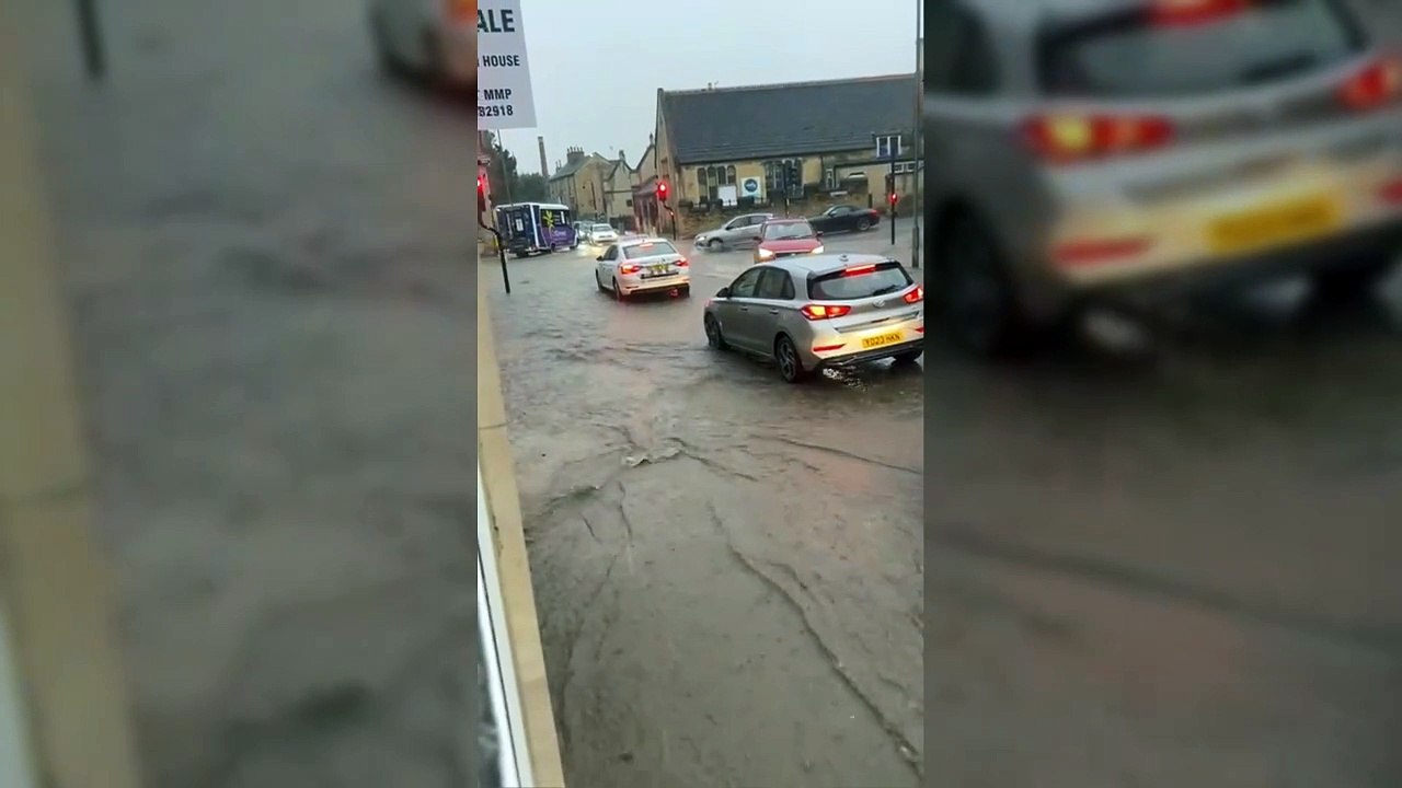 Flooding in Scotgate, Stamford