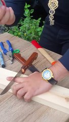 يقطع ايده على الهوا والبنت تصدمت