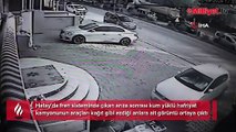 Freni patlayan hafriyat kamyonu araçları kağıt gibi ezdi!