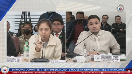 Rep. Gutierrez, ipinagtataka kung bakit hindi alam ni Cassandra Ong ang birthday ni Wesley Guo | GMA Integrated News
