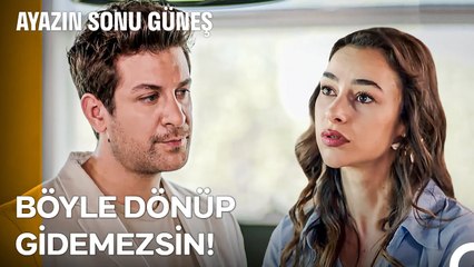 Ayaz'ı Kalmaya İkna Edebilecek Tek Kişi Güneş - Ayazın Sonu Güneş 49. Bölüm (İLK SAHNE)