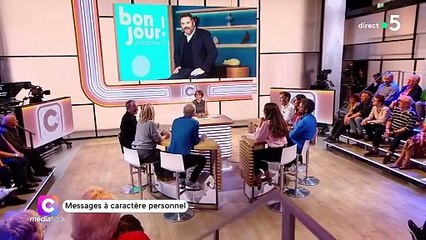 Julien Arnaud et Flavie Flamant évoquent la concurrence avec Bruce Toussaint dans "C médiatique"