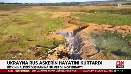 Ukrayna, Rus askerin hayatını kurtardı | Video Haber