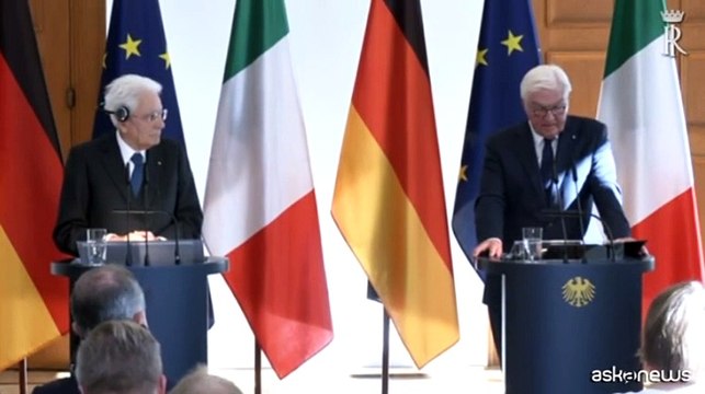 Steinmeier: Grato di poter commemorare vittime di Marzabotto