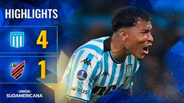 Racing vs Athletico Paranaense (4-1) | Conmebol Sudamericana 2024 | Cuartos de final, VUELTA