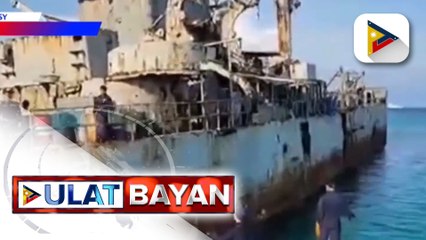 Télécharger la video: Resupply mission sa BRP Sierra Madre sa Ayungin Shoal, matagumpay na naisagawa ng AFP at PCG