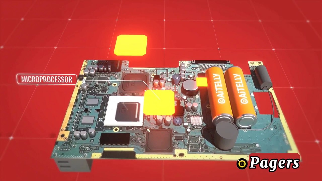 How Pagers Work?  Working of Pager Explained with 3D Animation