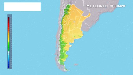 Luego de un caluroso fin de semana, retornarán las fuertes tormentas a Argentina el lunes 30