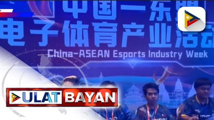 Sibol, nakasungkit ng bronze medal sa China-ASEAN Esports competition