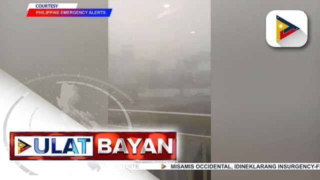 Ilang lugar sa Pampanga, nakaranas ng ipuipo at hailstorm