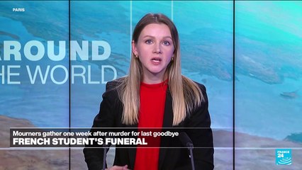 Funeral begins in France for Philippine, 19-year-old student, killed in the Bois de Boulogne