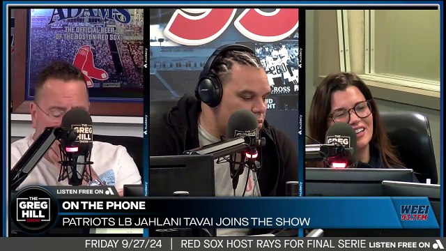 Patriots Linebacker Jahlani Tavai joins!