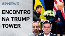 Trump terá reunião com Zelensky em Nova York (EUA); Neitzke e Vilela comentam