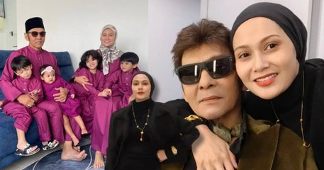 Stailo & Ibu Anak 4, Kenali Isteri Datuk Jamal Abdillah Yang Muda Jelita!