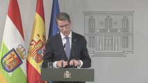 Gonzalo Capellán, presidente de La Rioja: 