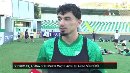 Bodrum FK oyuncularının hedefi galibiyet