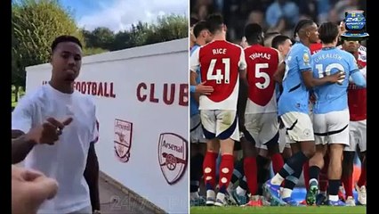 Arsenal fans think they've spotted big injury update after club post video from their training ground ahead of Leicester City clash
