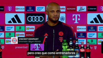Kompany, en la previa del partido contra el Leverkusen: