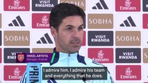 Arteta still loves Pep despite City-Arsenal rivalry