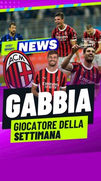 Difensore della settimana di #SerieA: Matteo Gabbia