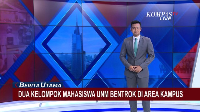 Gara-Gara Salah Paham, Dua Kelompok Mahasiswa UNM Terlibat Bentrokan di Kampus