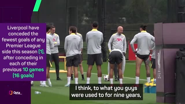 Liverpool are maintaining Klopp's standards - Slot