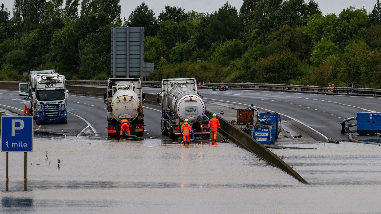 More than 180 flood warnings and alerts are in place across England this morning