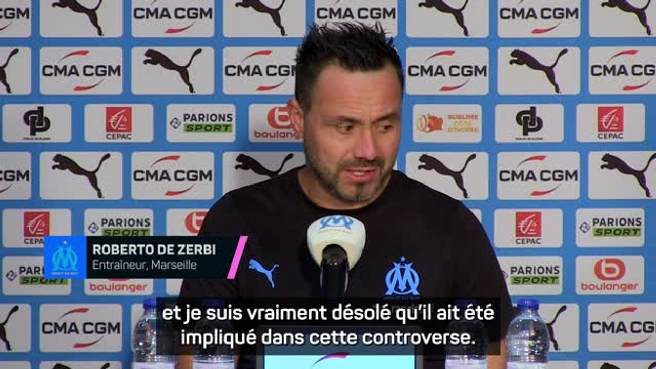 Marseille - De Zerbi : “Benatia ? Je serai toujours à ses côtés”