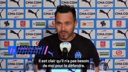 De Zerbi : “Benatia ? Je serai toujours à ses côtés”