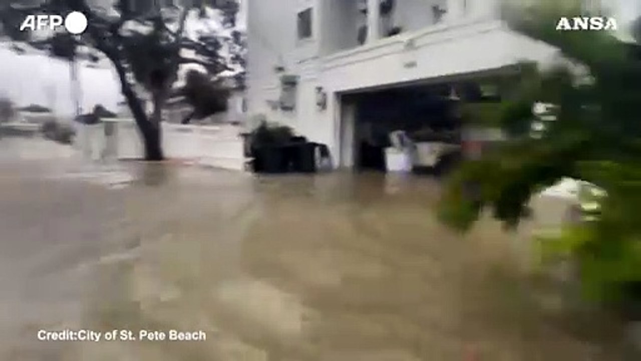 Helene sulla Florida, l'uragano diventa tempest...