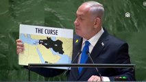 Netanyahu, BM Genel Kurulu'nda Batı Şeria ve Gazze Şeridi'ni, 