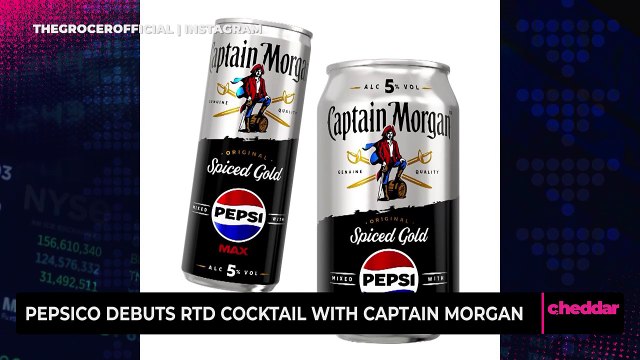 PepsiCo Debuts RTD Cocktail with Captain Morgan