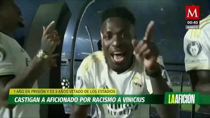 Castigan a aficionado con tres años sin estadios por racismo contra Vinicius y Chukwueze