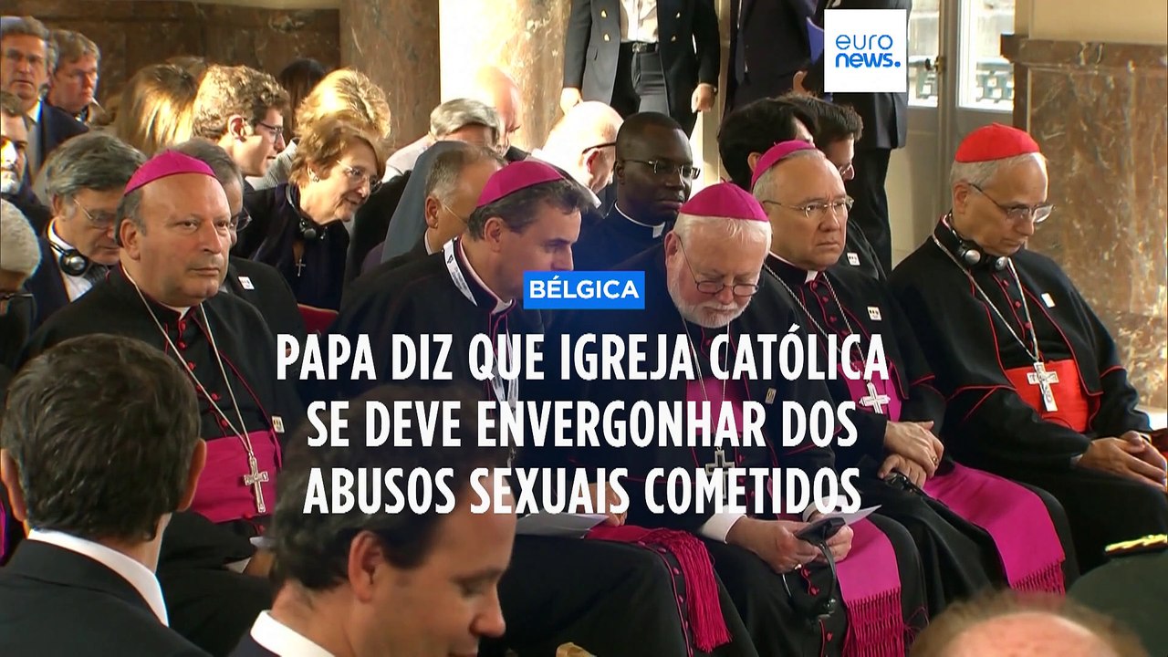 Papa Francisco diz na Bélgica que a Igreja Cató...