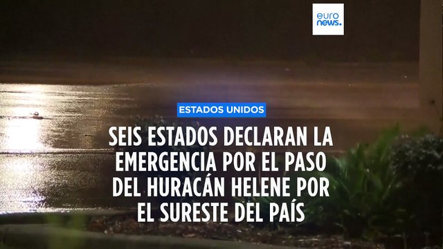 El huracán Helene causa serios daños en EE.UU. y el golfo de México: Catastrófico, una pesadilla