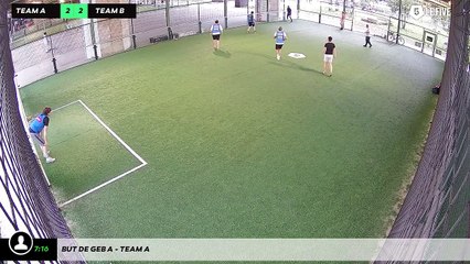 But de Geb A - Team A