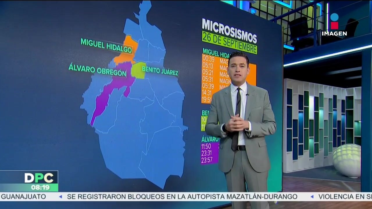 Entre ayer y hoy se han registrado 14 microsismos en la CDMX