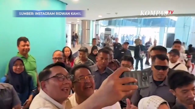 Pelukan hingga Selfie Bareng saat Ridwan Kamil Bertemu Pramono Anung-Rano Karno