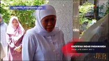 Khofifah Ziarah ke Makam Gubernur M Noer di Sampang: Beliau Adalah Teladan